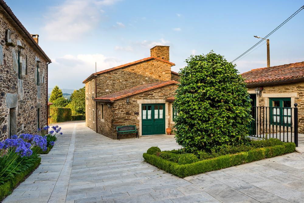 Hotel Pazo Santa Maria Arzúa Zewnętrze zdjęcie