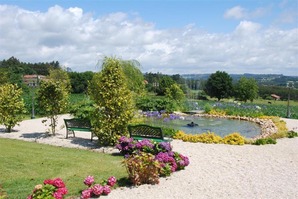 Hotel Pazo Santa Maria Arzúa Zewnętrze zdjęcie